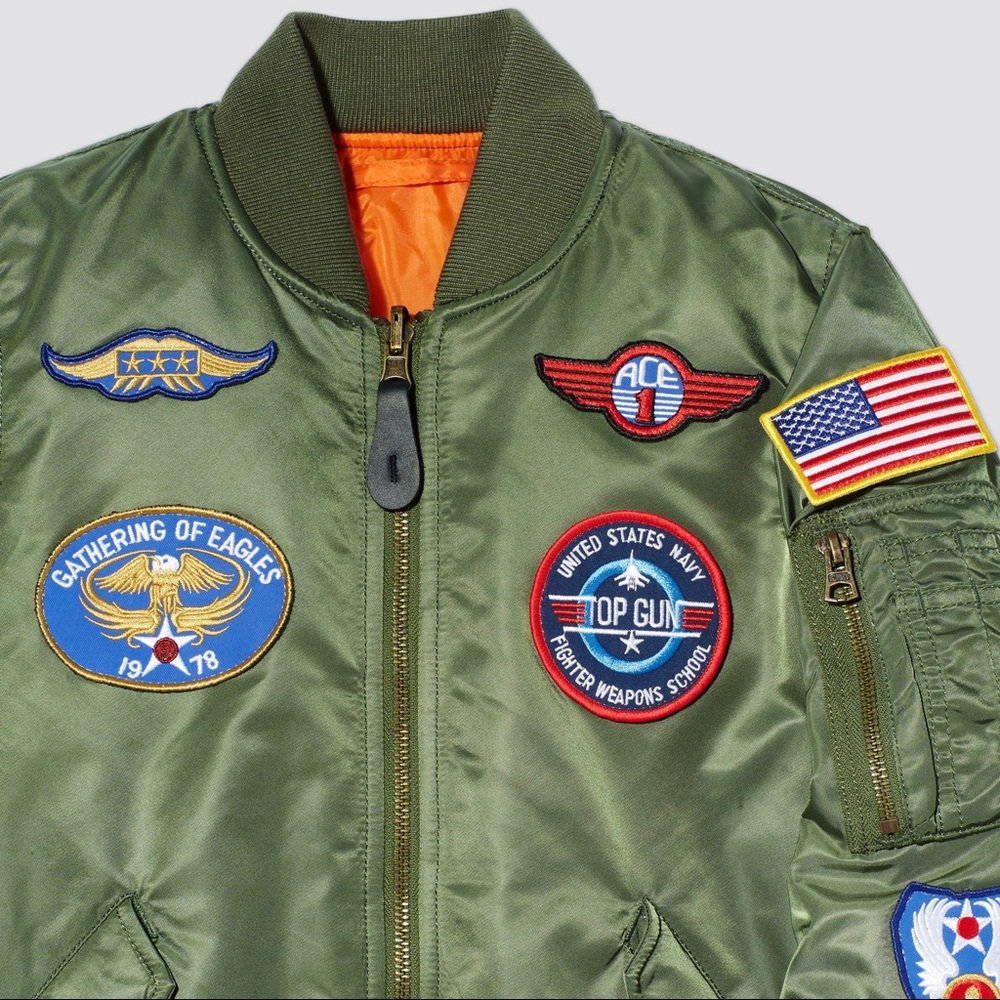ALPHA INDUSTRIES MA-1 Classic Bomber Flight Jacket - Picture 3 of 16